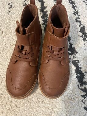 wonder nation Brown Kids High-Top Boots